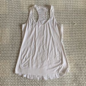 Athleta Chi racerback tank, extra long, size M